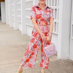 NWT Dress & Dwell Cara Belted Jumpsuit